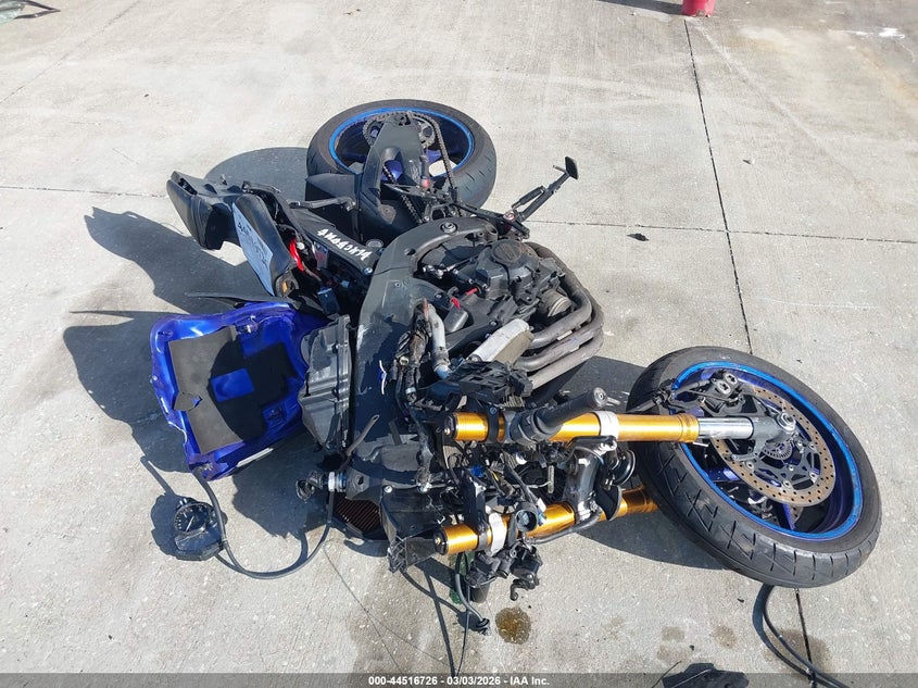 2017 Yamaha Yzfr6 VIN: JYARJ28E6HA001798 Lot: 44516726