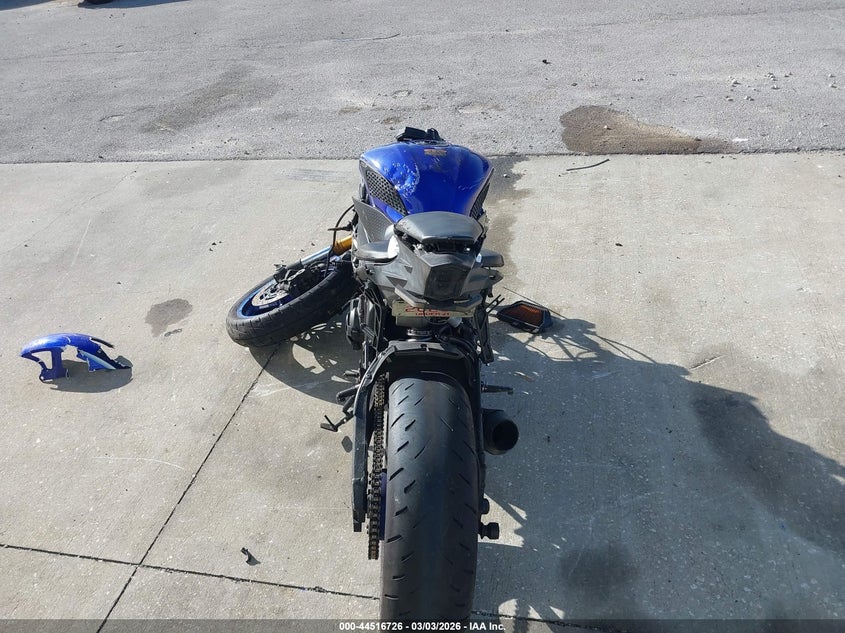 2017 Yamaha Yzfr6 VIN: JYARJ28E6HA001798 Lot: 44516726