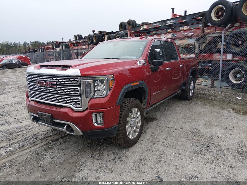 Vin: 1gt19rey9nf212400, lot: 45013809, gmc sierra 2500hd 4wd  standard bed denali 20222