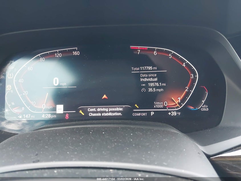 2020 BMW X7 xDrive40I VIN: 5UXCW2C01L9C94030 Lot: 44517104