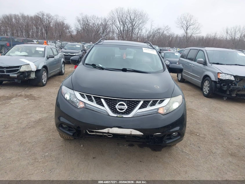 2013 Nissan Murano Sl VIN: JN8AZ1MW8DW303579 Lot: 44517221