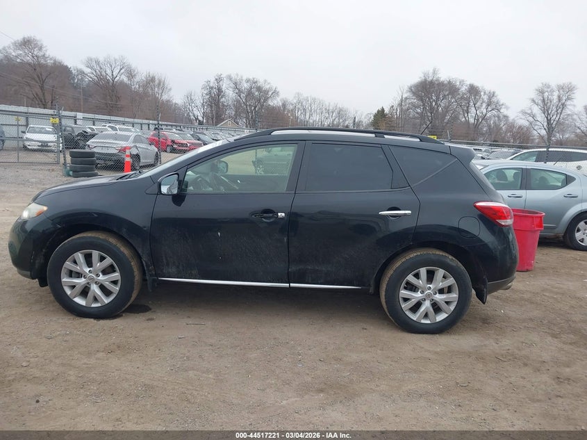 2013 Nissan Murano Sl VIN: JN8AZ1MW8DW303579 Lot: 44517221