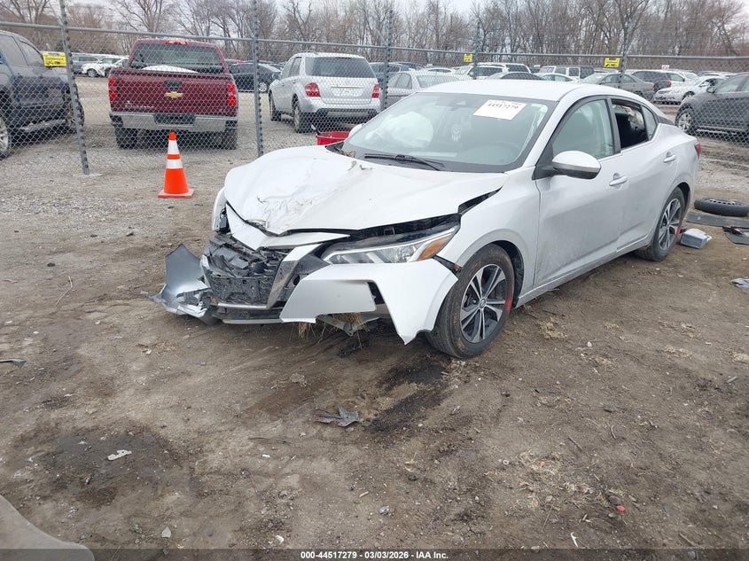 2021 Nissan Sentra Sv Xtronic Cvt