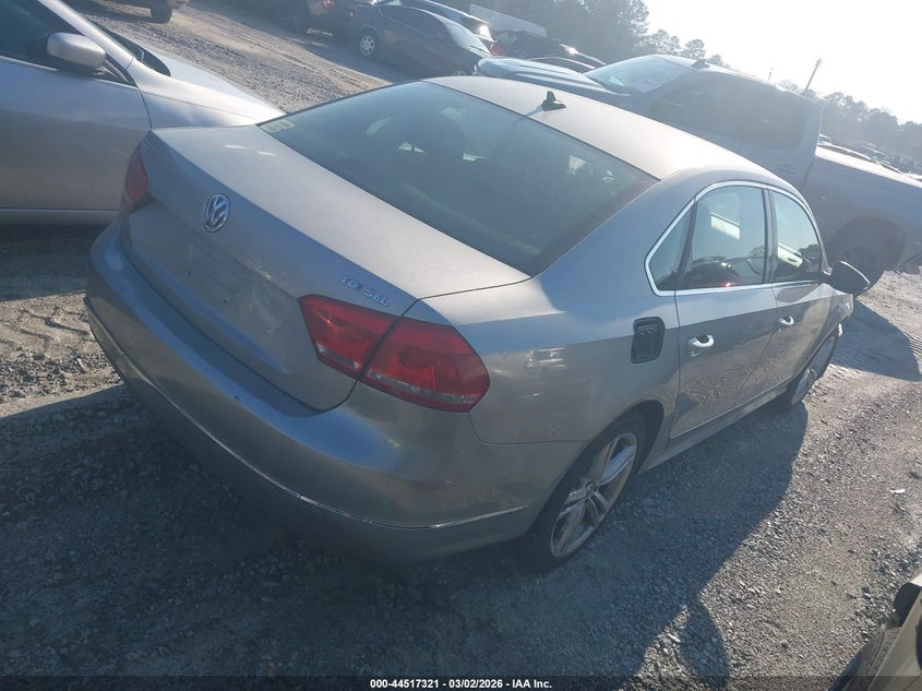 2012 Volkswagen Passat 2.0L Tdi Sel Premium