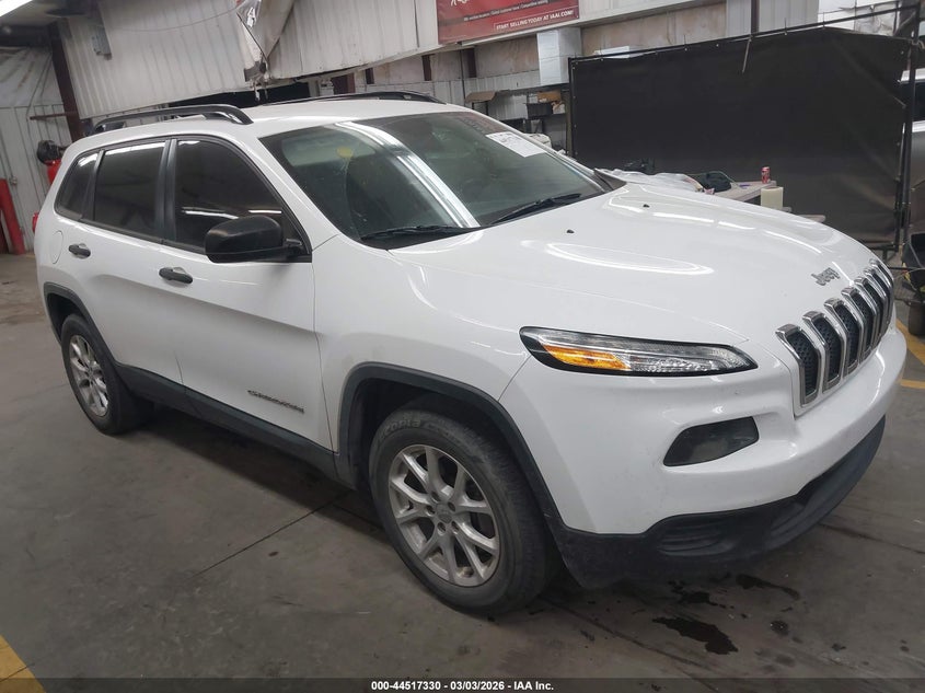 2016 Jeep Cherokee Sport