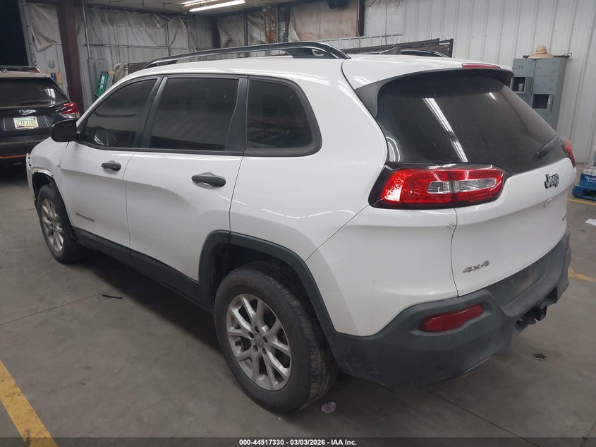 2016 Jeep Cherokee Sport