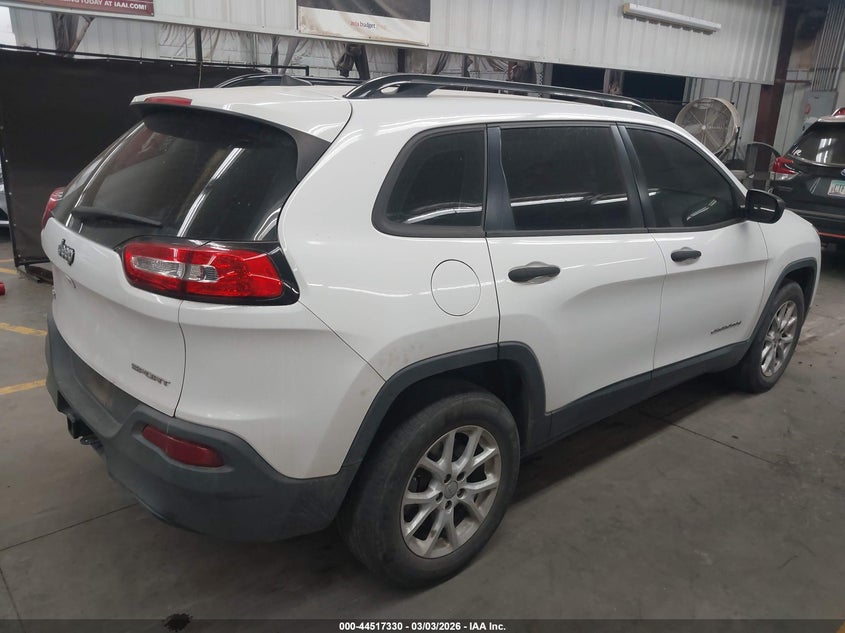 2016 Jeep Cherokee Sport