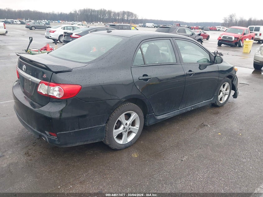 2012 Toyota Corolla 1.8 S black Lot 111044517477 Vin 2T1BU4EE6CC879426