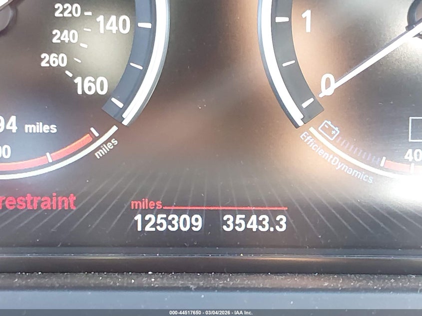 2013 BMW 750Li VIN: WBAYE8C53DD133132 Lot: 44517650