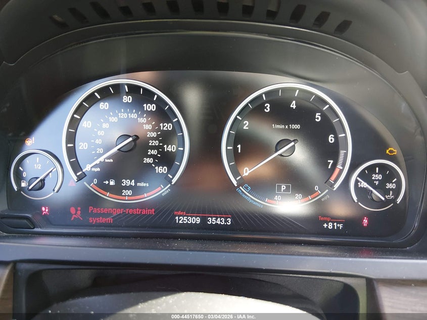 2013 BMW 750Li VIN: WBAYE8C53DD133132 Lot: 44517650