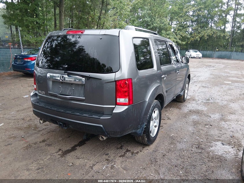Vin: 5fnyf3h74bb033351, lot: 45014435, honda pilot ex-l 20114