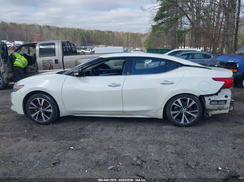 2018 Nissan Maxima 3.5 Sv VIN: 1N4AA6AP1JC393044 Lot: 44517676