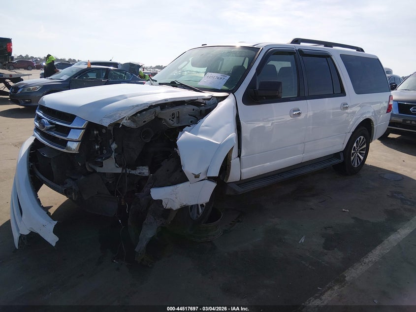 Vin: 1fmjk1ht9gef54732, lot: 45014458, ford expedition el xlt 20162