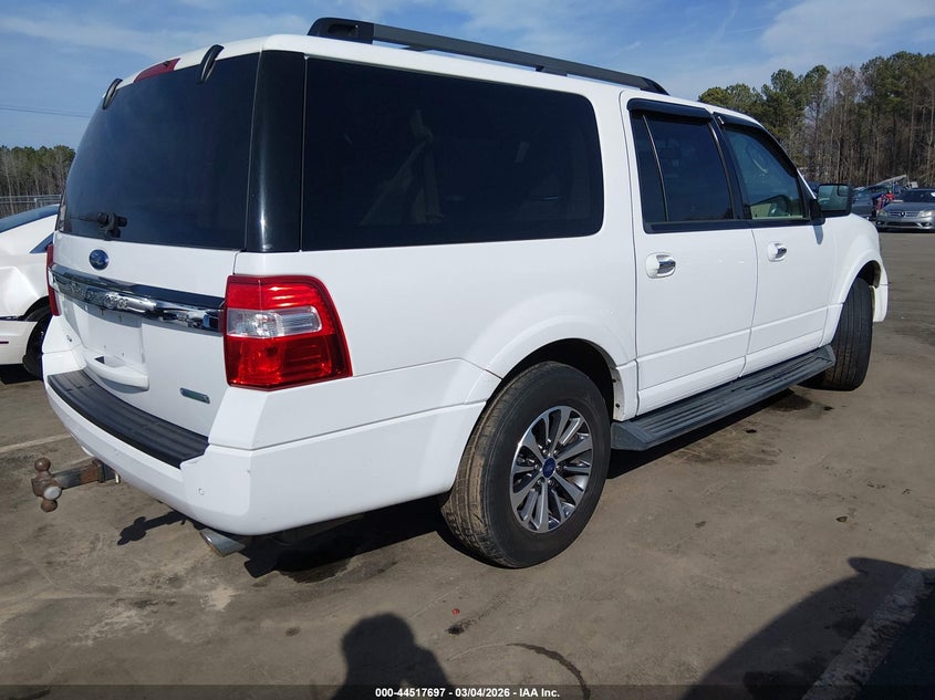 Vin: 1fmjk1ht9gef54732, lot: 45014458, ford expedition el xlt 20164