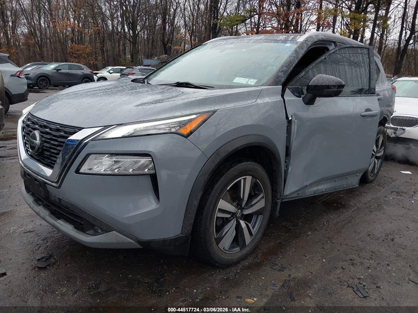 2021 Nissan Rogue Sl Fwd JN8AT3CA3MW013043 photo 1