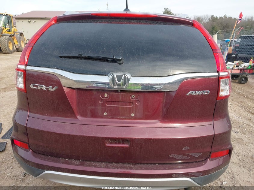 2015 Honda Cr-V Ex-L VIN: 2HKRM4H79FH617414 Lot: 44517828