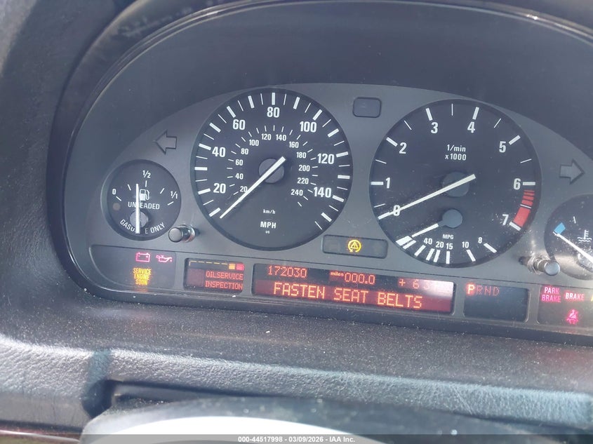 2001 BMW X5 3.0 VIN: WBAFA53531LP23804 Lot: 44517998