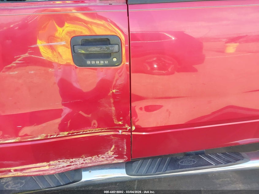 2012 Ford F-150 5.0 Xlt red Lot 111044518002 Vin 1FTFW1EF0CFA27373