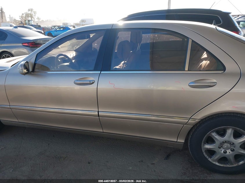 2001 Mercedes-Benz S 430 VIN: WDBNG70J61A189945 Lot: 44518057