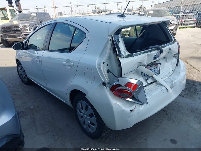 2013 Toyota Prius C Three