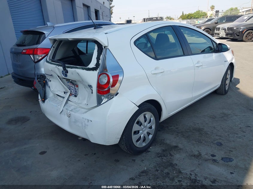 2013 Toyota Prius C Three