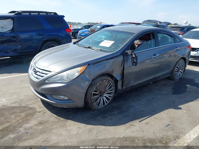 2012 Hyundai Sonata 2.0 Se 2.0T grey Lot 111044518157 Vin 5NPEC4AB5CH452456