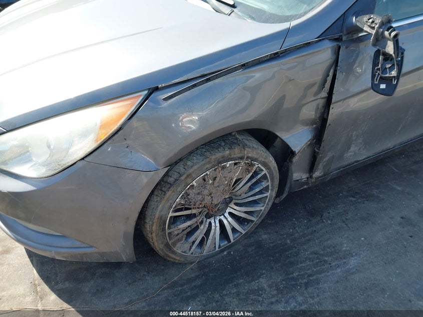 2012 Hyundai Sonata 2.0 Se 2.0T grey Lot 111044518157 Vin 5NPEC4AB5CH452456