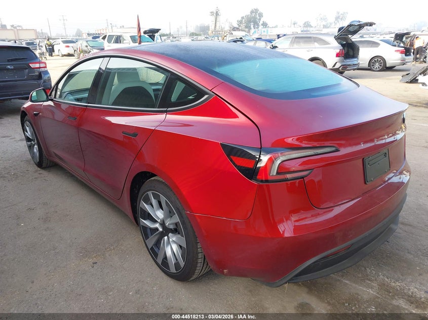 2025 Tesla Model 3 Long Range Rear-Wheel Drive/Standard Rear-Wheel Drive