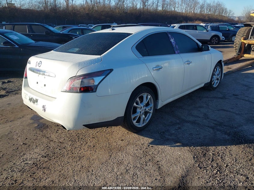 Vin: 1n4aa5ap0ec476626, lot: 45015065, nissan maxima 3.5 sv 20144