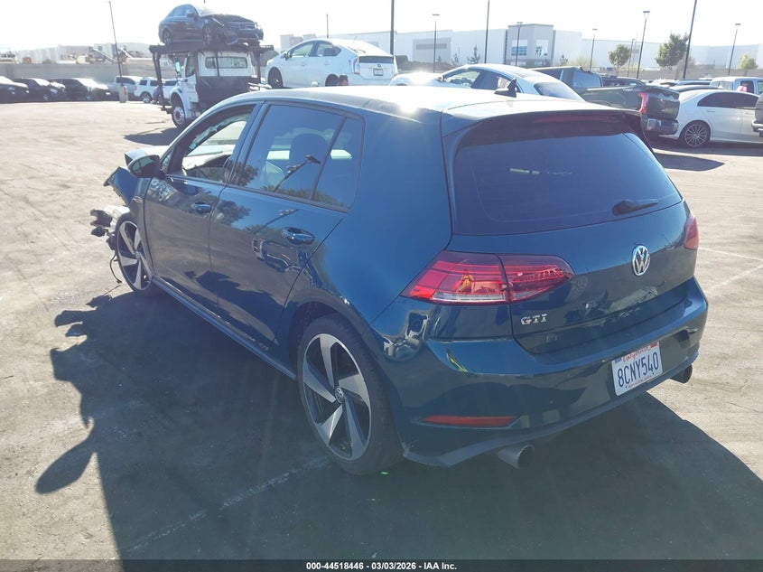 2018 Volkswagen Golf Gti 2.0T Autobahn/2.0T S/2.0T Se