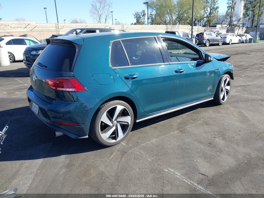 2018 Volkswagen Golf Gti 2.0T Autobahn/2.0T S/2.0T Se