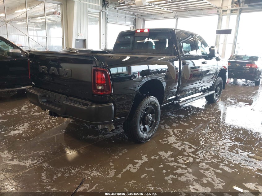Vin: 3c6ur5cj0tg257613, lot: 45015258, ram 2500 tradesman  4x4 6'4 box 20264
