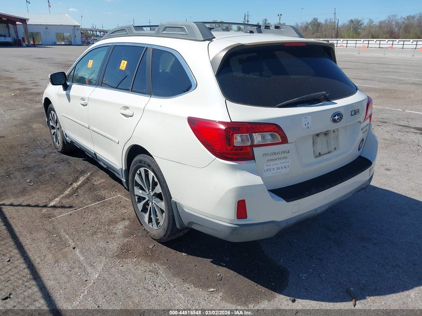 2015 Subaru Outback 2.5I Limited