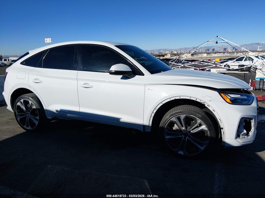 2023 Audi Q5 Sportback Premium Plus 45 Tfsi S Line Quattro S Tronic VIN: WA15AAFY6P2076692 Lot: 44518733