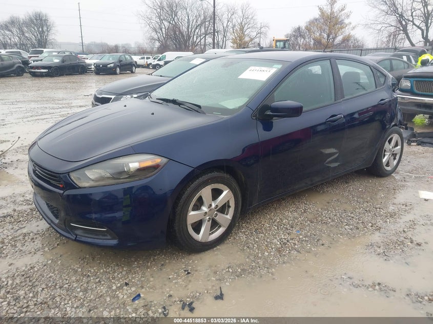 Vin: 1c3cdfbbxfd193055, lot: 45015614, dodge dart sxt 20152