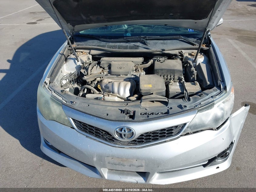 2014 TOYOTA CAMRY SEDAN 2.5L I-4 DOHC, VVT, 178HP
