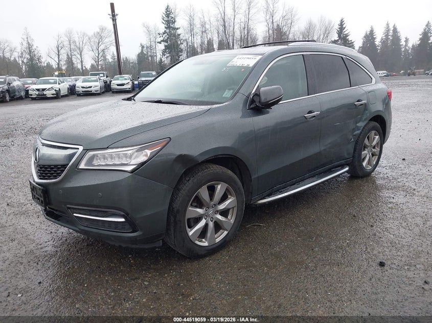 Vin: 5fryd4h86fb027432, lot: 45015820, acura mdx advance pkg w/entertainment pkg 20152