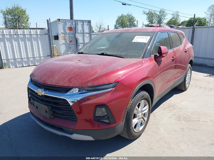 Vin: 3gnkbbra8ks671767, lot: 45015873, chevrolet blazer 20192