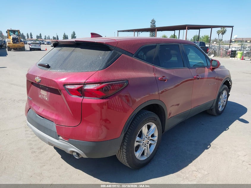 Vin: 3gnkbbra8ks671767, lot: 45015873, chevrolet blazer 20194