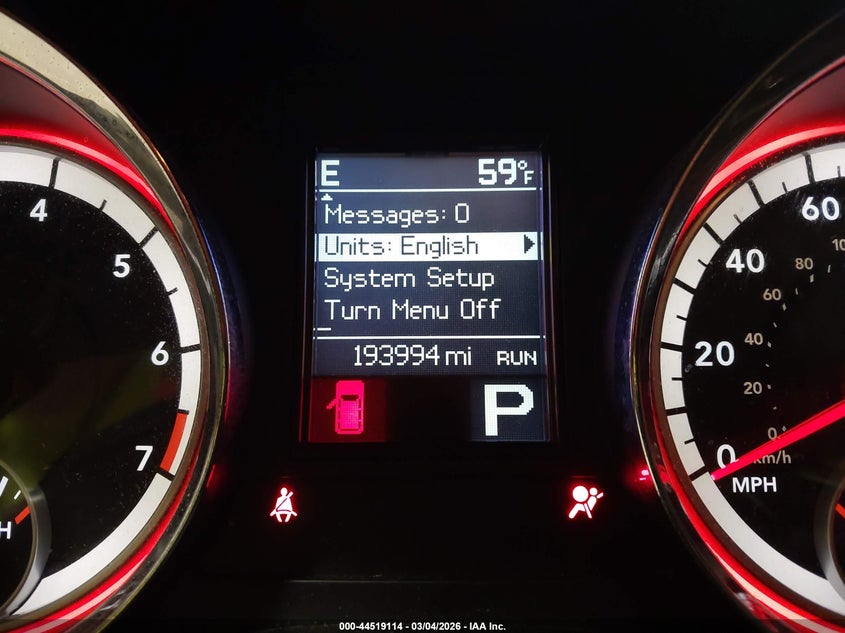 2013 Dodge Durango Sxt VIN: 1C4RDHAG4DC679233 Lot: 44519114