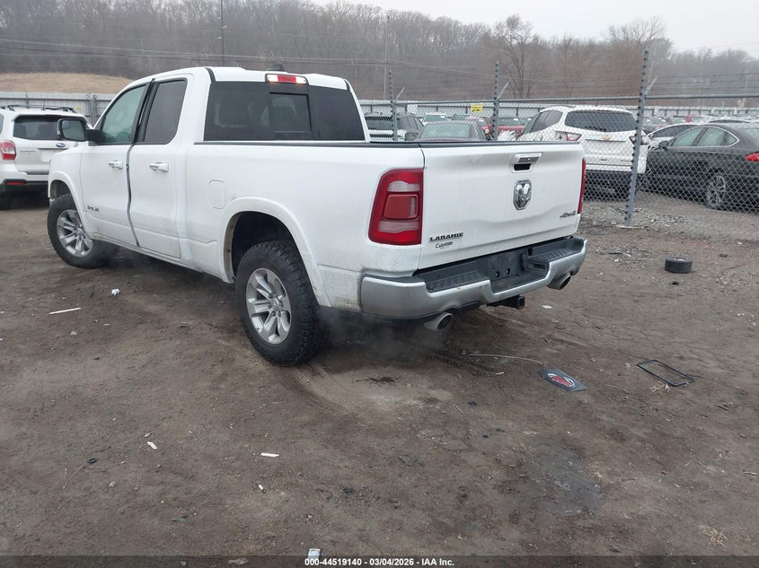 Vin: 1c6srfdt1ln227492, lot: 45015901, ram 1500 laramie  4x4 6'4 box 20203