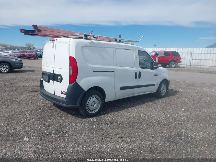 Vin: zfbhrfab1m6t02379, lot: 45015907, ram promaster city tradesman 20214
