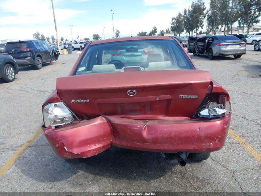 2002 Mazda Protege Dx/Es/Lx VIN: JM1BJ225721571556 Lot: 44519230