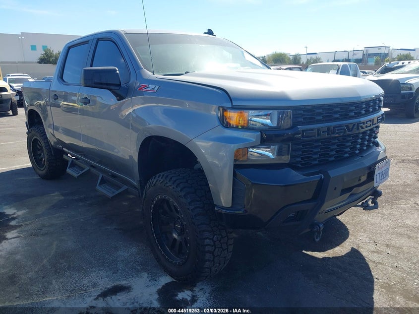 2021 Chevrolet Silverado 1500 4Wd Short Bed Custom Trail Boss