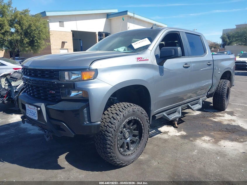 2021 Chevrolet Silverado 1500 4Wd Short Bed Custom Trail Boss