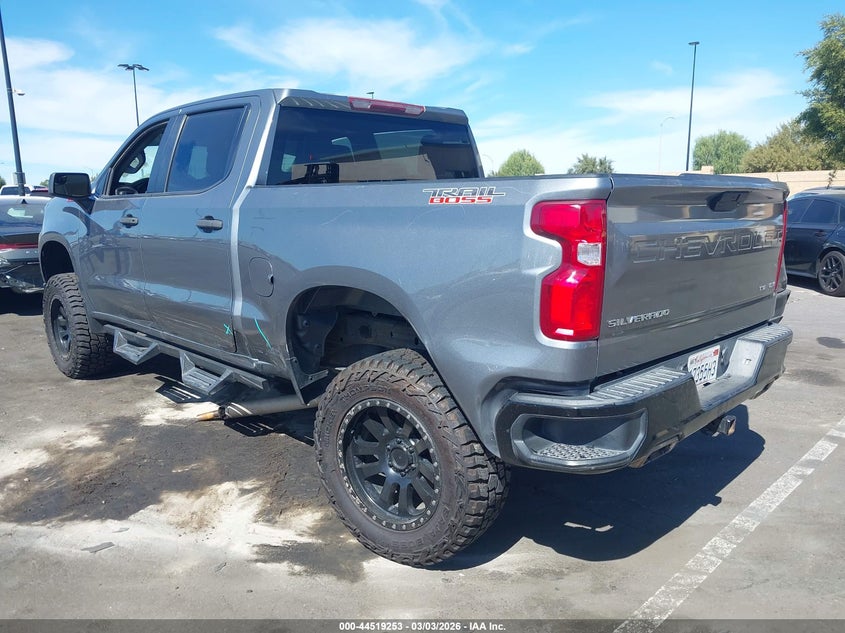 2021 Chevrolet Silverado 1500 4Wd Short Bed Custom Trail Boss