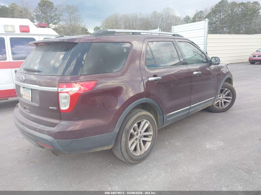 Vin: 1fmhk8d80bga07340, lot: 45016274, ford explorer xlt 20114