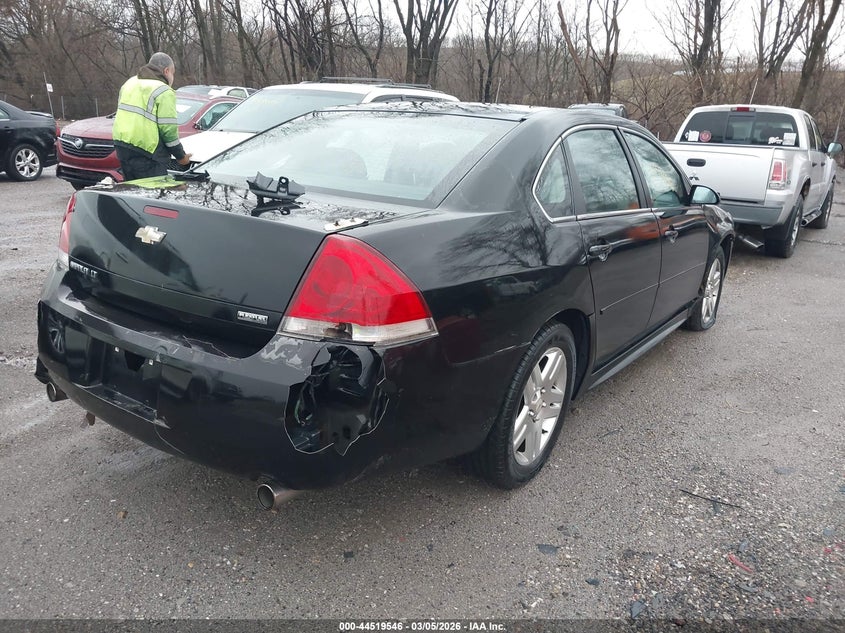 2012 Chevrolet Impala 3.6 Lt black Lot 111044519546 Vin 2G1WG5E35C1133408