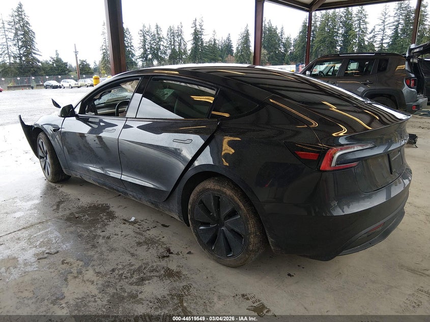 2025 Tesla Model 3 Long Range Rear-Wheel Drive/Standard Rear-Wheel Drive