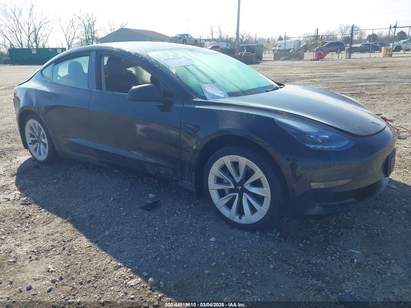 2022 Tesla Model 3 Long Range Dual Motor All-Wheel Drive